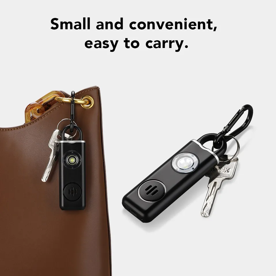 130dB Self Defense Alarm Carry - Personal Alarm Keychain 评论和价格