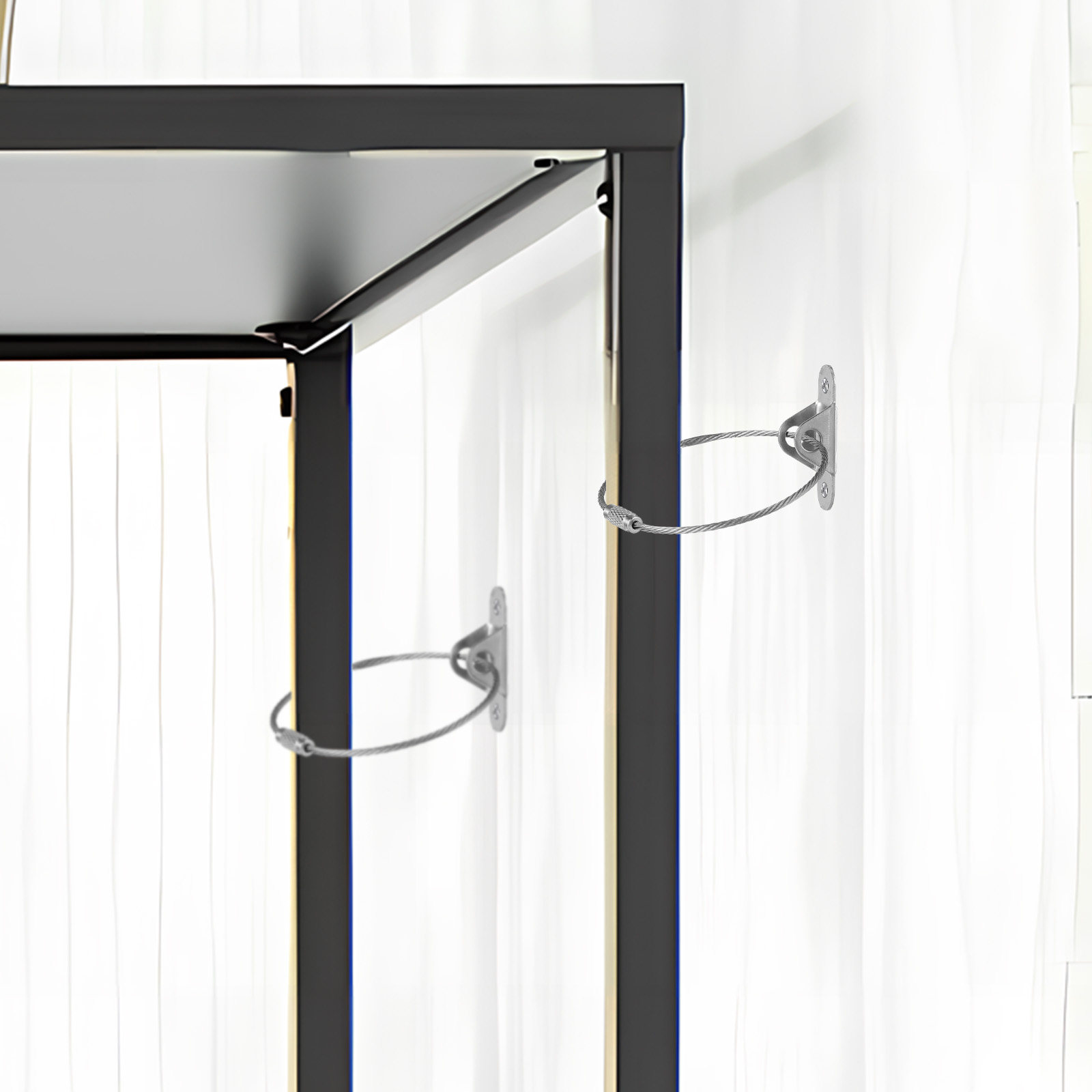 6 set Anti-Tip Furniture Ancho - Earthquake Anchor Strap 评论和价格